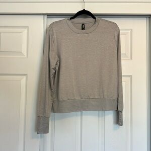 Vuori Daydream crew, heathered grey, size L